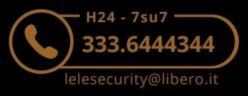 Contatti H24 LELE SECURITY